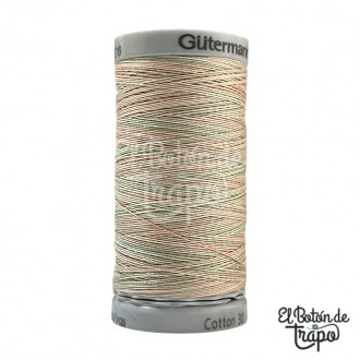 Hilo para bordar y acolchar a máquina Gütermann Sulky matizado 4026.