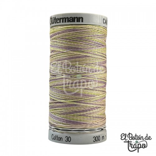 Hilo para bordar y acolchar a máquina Gütermann Sulky matizado 4024