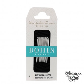 Agujas BOHIN Semilargas Patchwork No.9