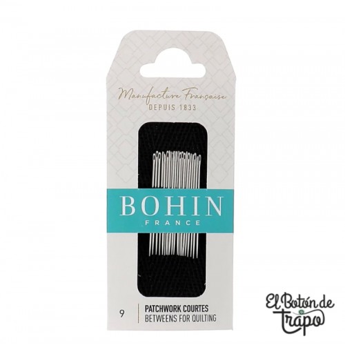 Agujas BOHIN Semilargas Patchwork No.9