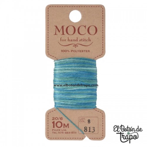 Hilo de bordado Moco Degradado 813