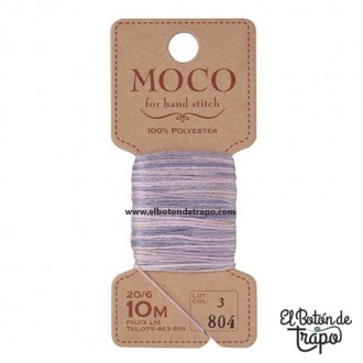 Hilo de bordado Moco Degradado 804