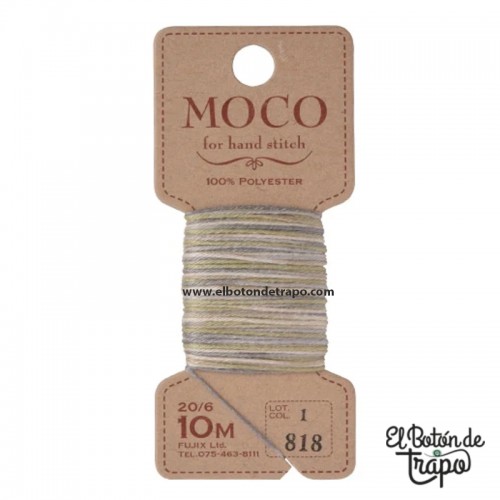 Hilo de bordado Moco Degradado 818