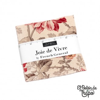 Charm Pack Joie de Vivre de French General Moda Fabrics