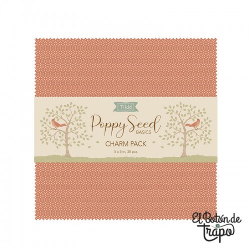 Charm Pack Tilda Poppy Seed