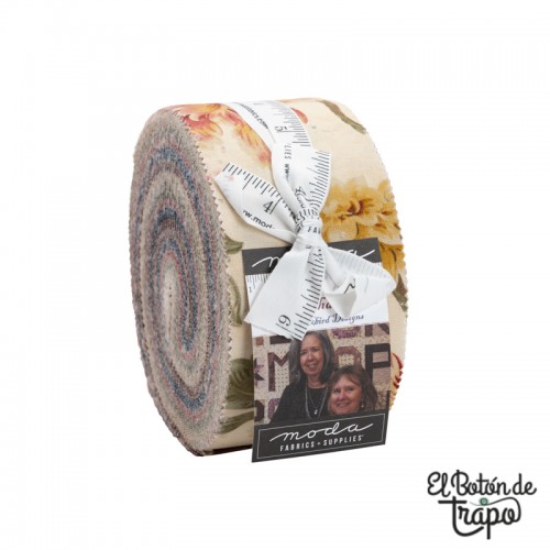 Jelly Roll Threads That Bind de Moda Fabrics