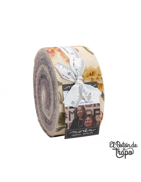 Jelly Roll Threads That Bind de Moda Fabrics
