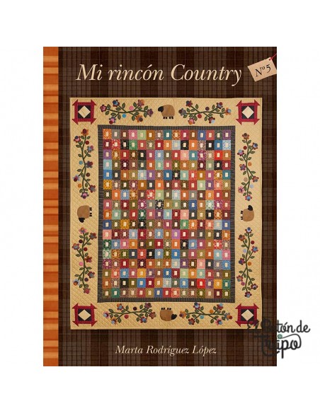Revista Mi Rincón Country 5 Lunares Patchwork