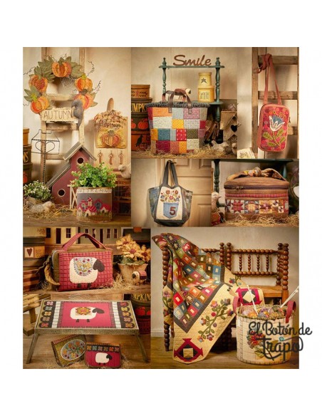 Revista Mi Rincón Country 5 Lunares Patchwork