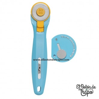 Cúter Rotatorio OLFA 28mm RTY-1C/TK-AQA + Touch Knife 2