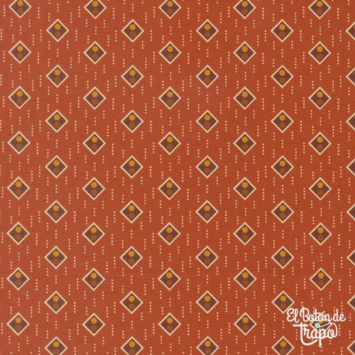 Tela patchwork caldera geométrica pequeña algodón Moda Fabrics