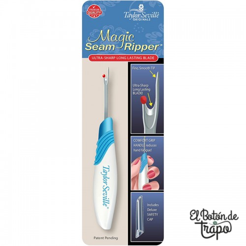 Descosedor de costura Magic Seam Ripper Taylor Seville Originals para patchwork y costura creativa