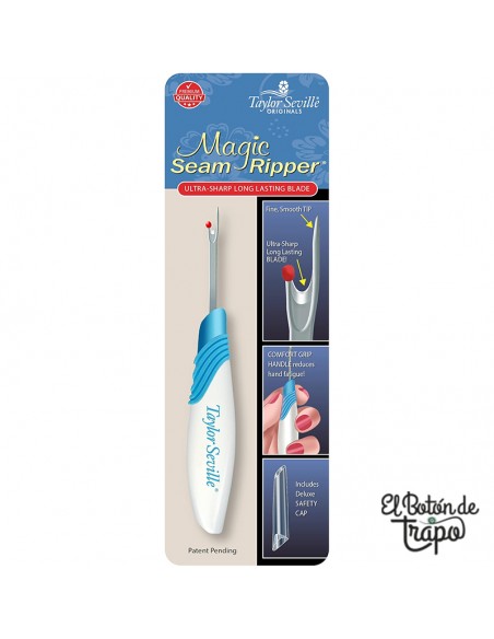 Descosedor de costura Magic Seam Ripper Taylor Seville Originals para patchwork y costura creativa