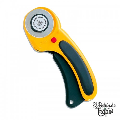 Cutter Rotativo Olfa 45mm RTY-2/DX Doble Seguro