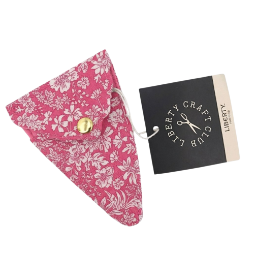 Tijeras Liberty Rosa con estuche