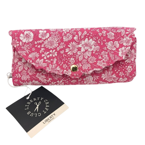 Estuche de Costura Liberty Rosa