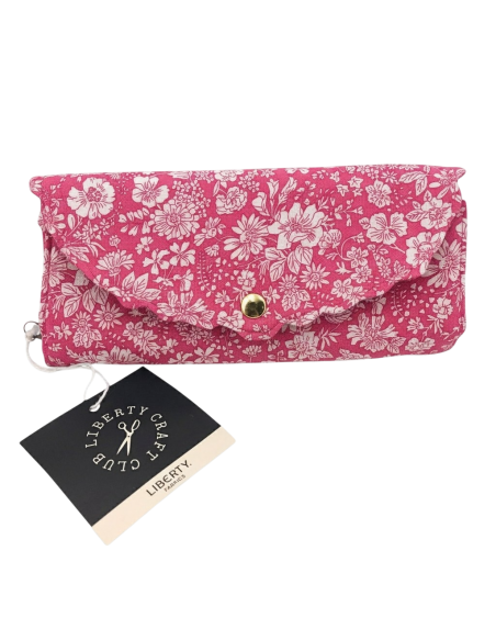 Estuche de Costura Liberty Rosa