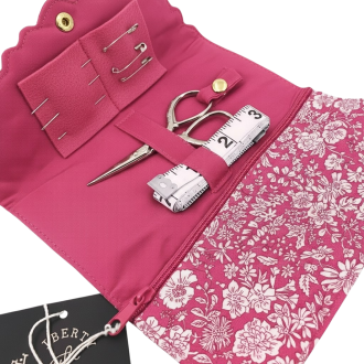 Estuche de Costura Liberty Rosa 2