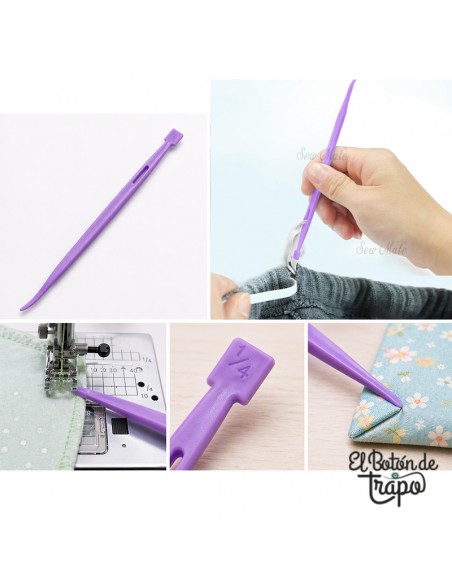 accesorio costura formar esquinas perfectas tela