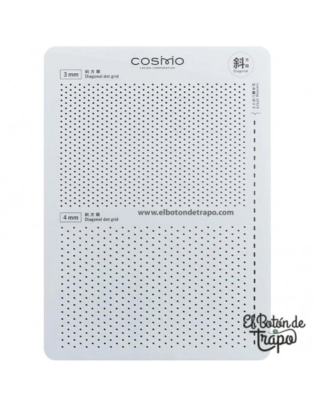 plantilla bordado japonés sashiko reutilizable