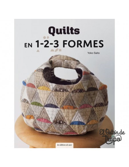 libro patchwork yoko saito portada quilts bolsos