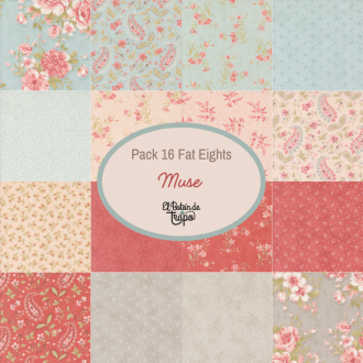 Pack telas Muse Moda Fabrics bundle patchwork floral