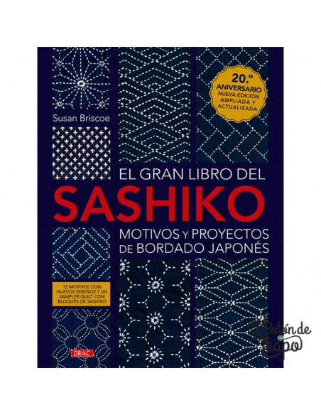 Libro El gran libro del sashiko Susan Briscoe bordado japonés