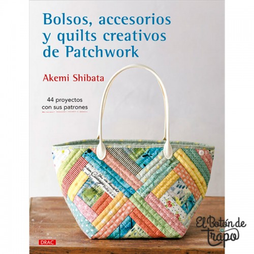 Libro patchwork Akemi Shibata bolsos accesorios quilts
