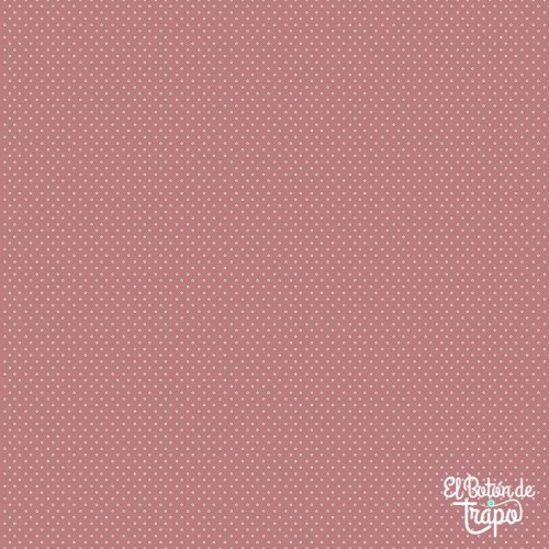 Tela Nest Basics estrellas rosa quilting