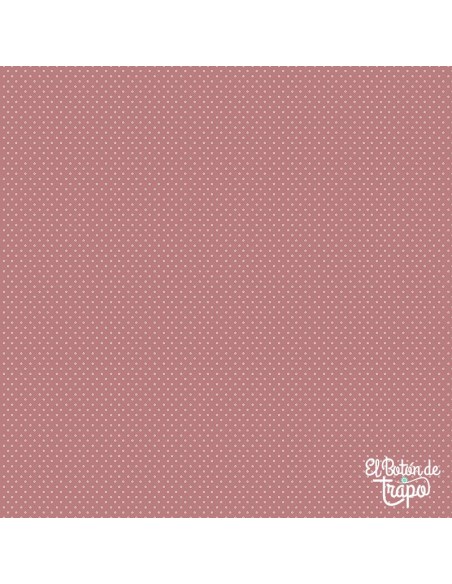 Tela Nest Basics estrellas rosa quilting