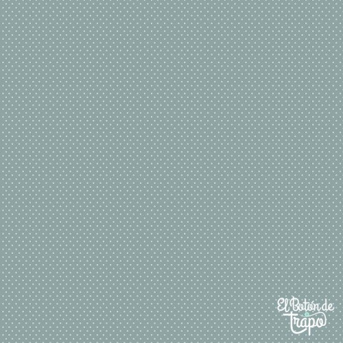 Tela Nest Basics estrellas azul vintage quilting