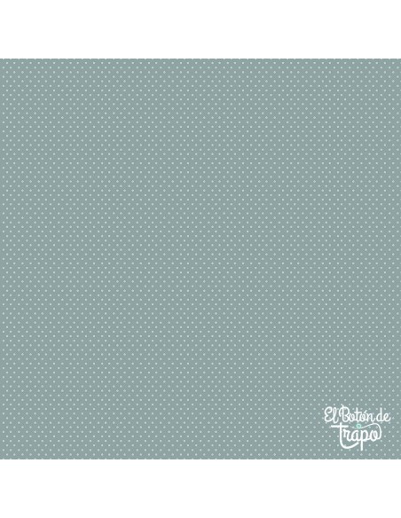 Tela Nest Basics estrellas azul vintage quilting