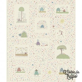 Panel Slow & Steady Anni Downs patchwork algodón