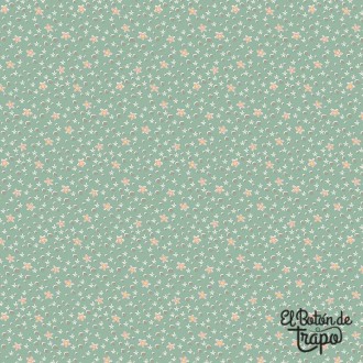 Tela margaritas Slow and Steady quilting