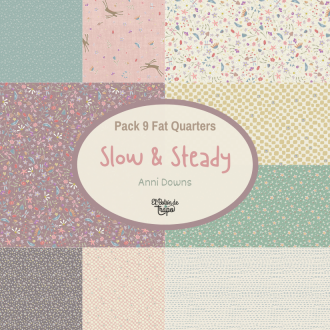 Pack Slow and Steady Anni Downs Fat Quarter patchwork quilting