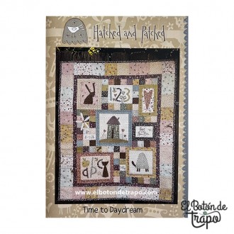 Patron Time to Daydream Anni Downs quilt bebe patchwork
