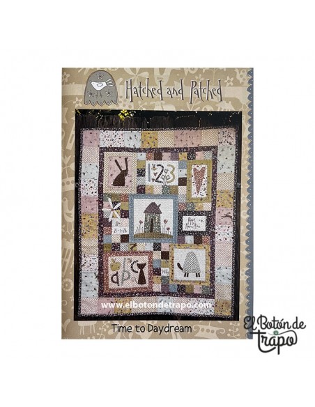 Patron Time to Daydream Anni Downs quilt bebe patchwork