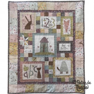 Patron Time to Daydream Anni Downs quilt bebe patchwork 2