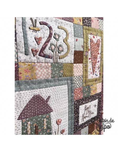 Patron Time to Daydream Anni Downs quilt bebe patchwork