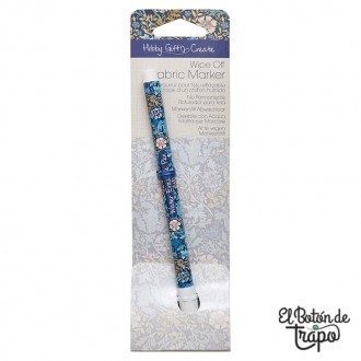 Rotulador para tela borrable con agua Hobby Gift Create color azul para costura, bordado, quilting y patchwork