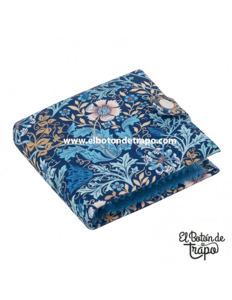 Costurero porta agujas Hobby Gift Create con estampado floral y cierre de presión