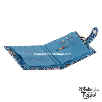 Costurero porta agujas Hobby Gift Create con estampado floral y cierre de presión 2