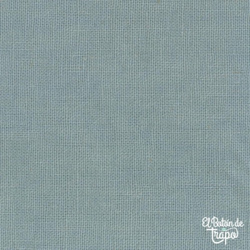 Tela lino algodón Devonstone azul grisáceo 55% lino 45% algodón