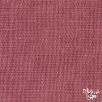 Tela lino algodón Devonstone rosa frambuesa 55% lino 45% algodón