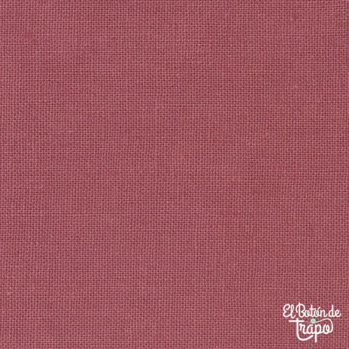 Tela lino algodón Devonstone rosa frambuesa 55% lino 45% algodón