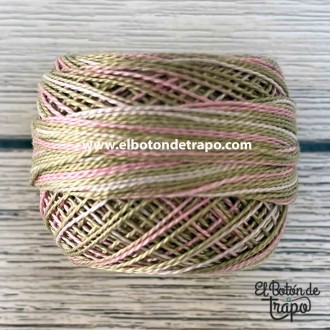 Hilo Valdani Perlé Nº12 color M63 Early Spring 100% algodón egipcio para patchwork y bordado 2