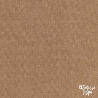 Tela Tilda Chambray Brown