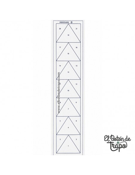 Tela estampada Vuelo de la Oca 7 cm para patchwork