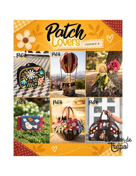 Proyectos de patchwork de la revista Patch Lovers Nº 4 2026