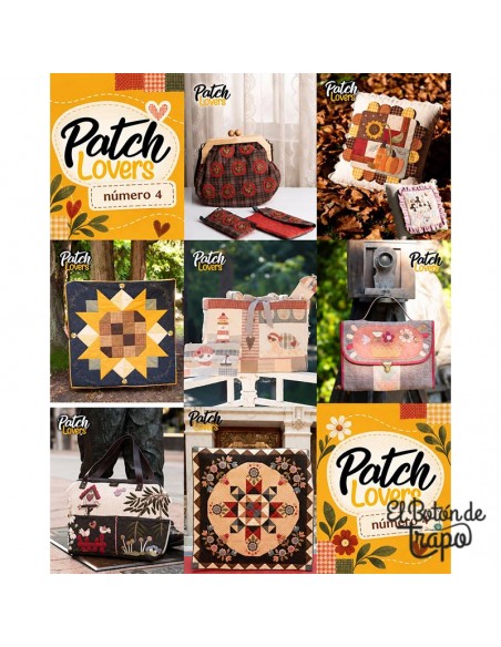 Interior revista Patch Lovers Nº 4 2026 con proyectos de patchwor